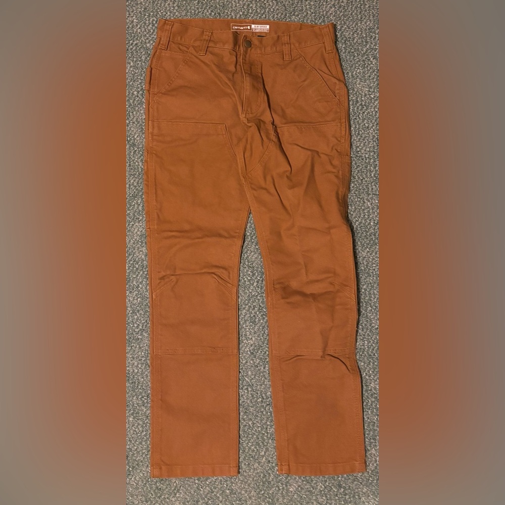 Carhartt Men's Duck Double Knee Slim 31x30
